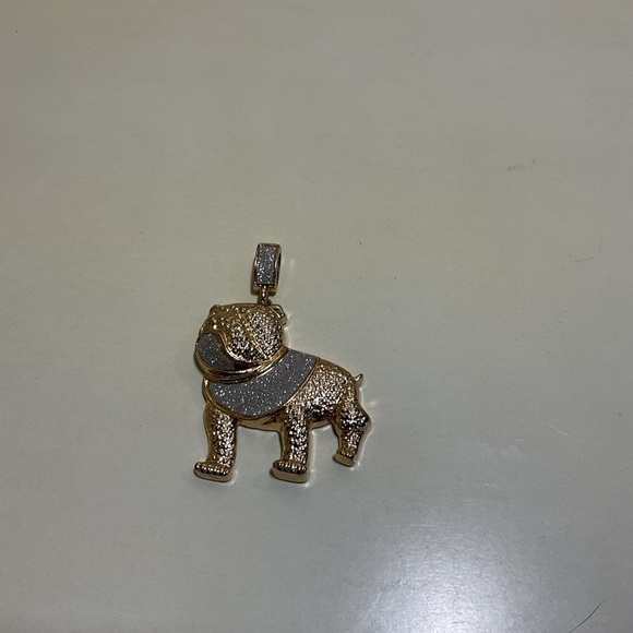 🎄Bulldog Charm gold and silver - Picture 5 of 9